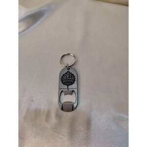 ODell Brewing Co Bottle Opener Keychain Fort Collins Colorado Metal Keyring Flaw